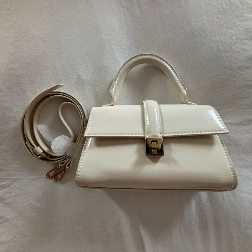H&M Cream Mini Handbag